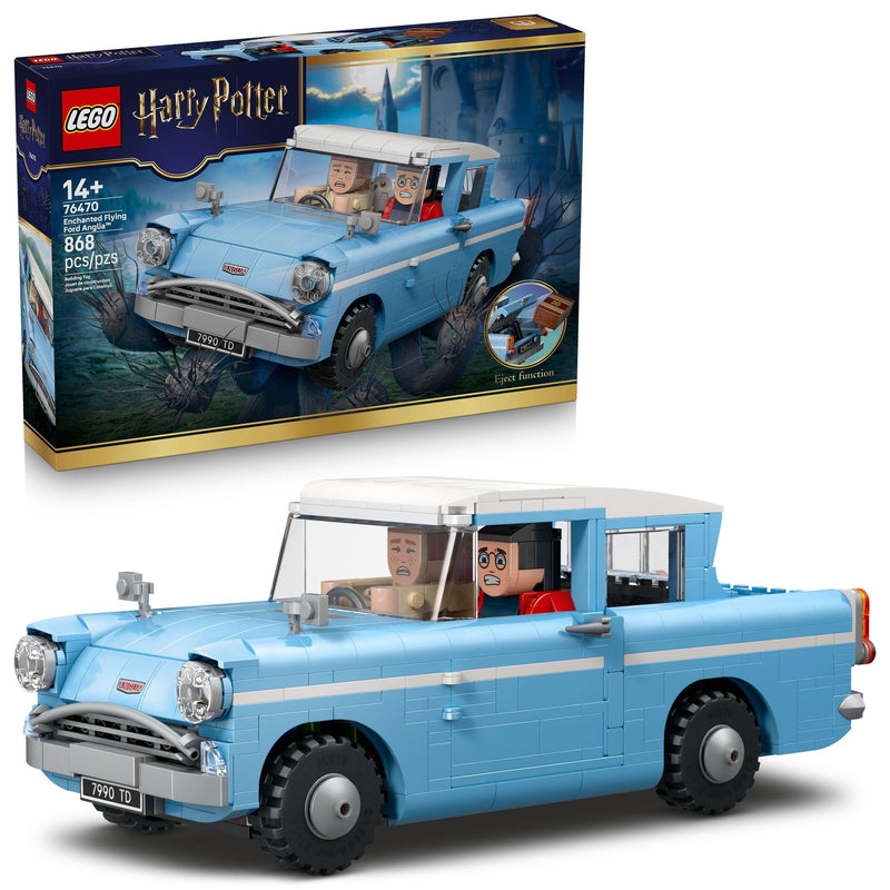 Enchanted Flying Anglia Toy Building Set - 76470, 868-pcs, Ages 14+ U1348