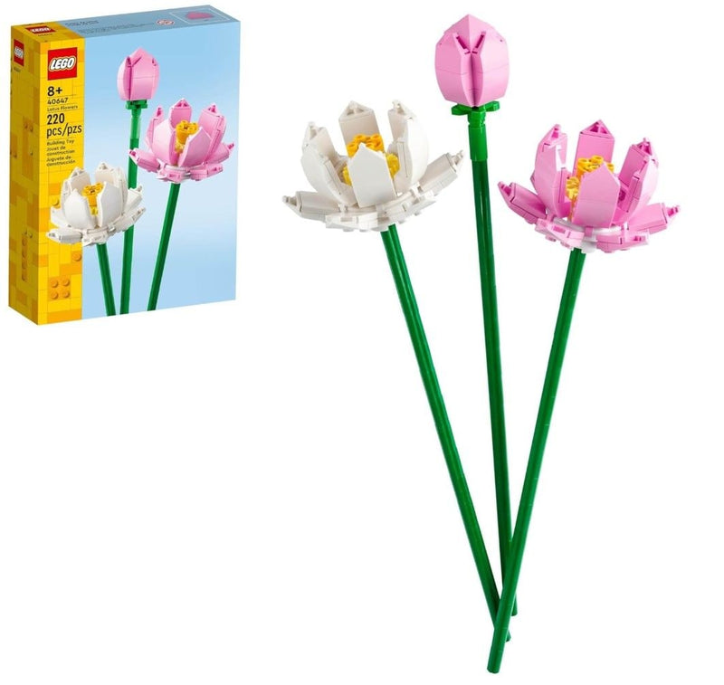 Lotus Flowers Building Set - 40647, 220-pcs, Ages 8+ S1784