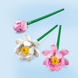 Lotus Flowers Building Set - 40647, 220-pcs, Ages 8+