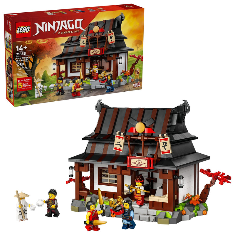 Four Weapons Blacksmith 15th Anniversary - 71858, 1259-pcs, Ages 14+ J5754