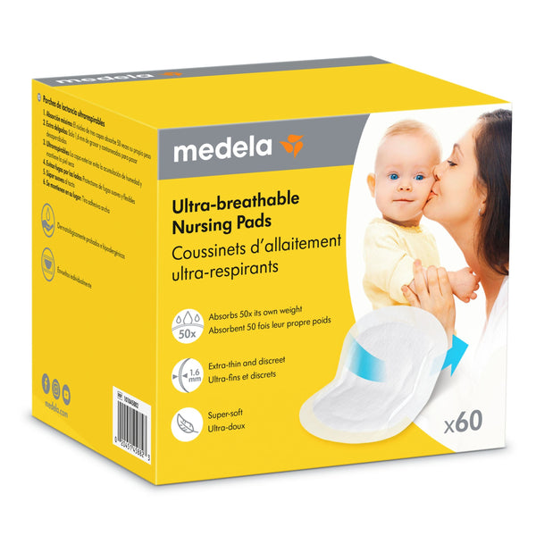 Ultra-Breathable Disposable Nursing Pads, 60-pc R517