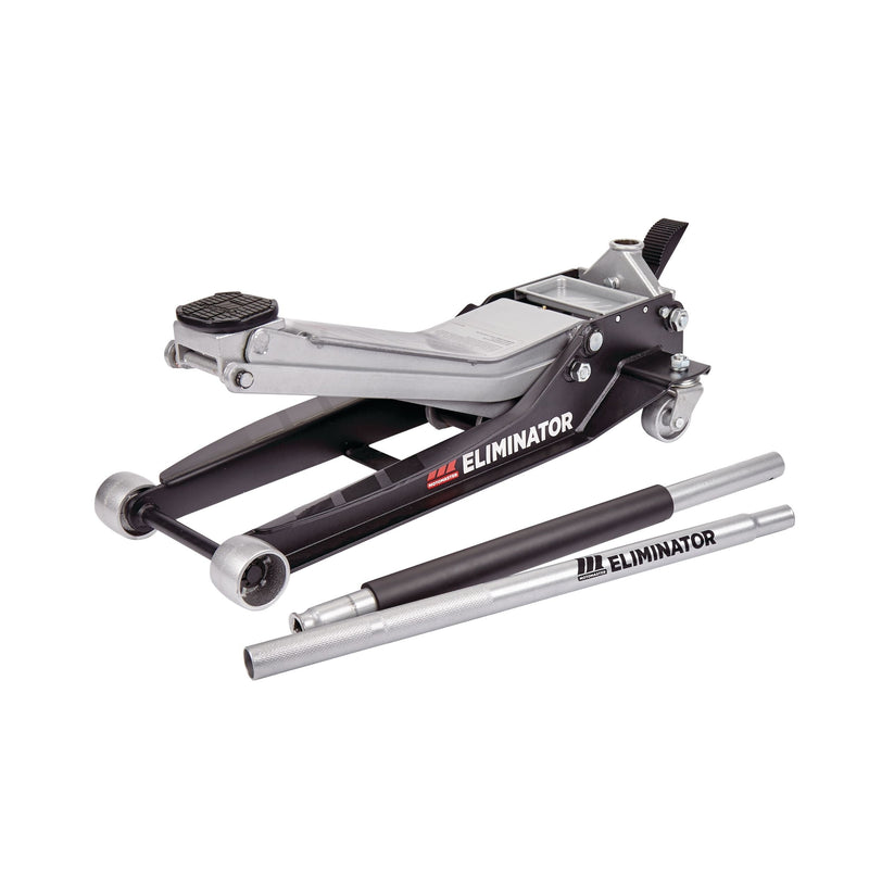 Eliminator Heavy-Duty Long Reach Low Profile Garage Jack, 3-Ton F9755