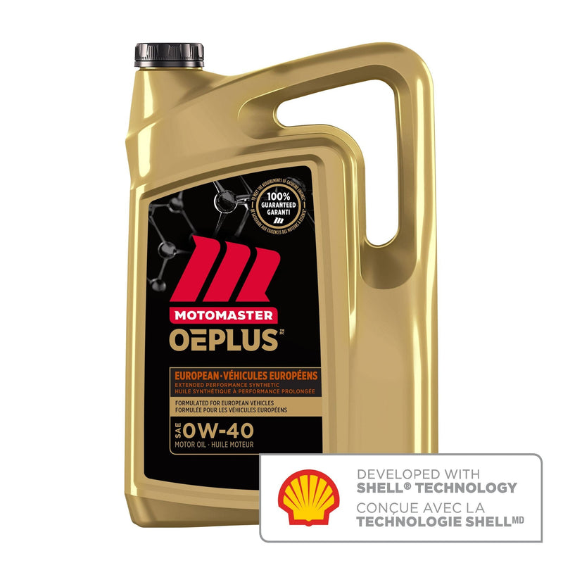 OEPLUS European Premium 0W40 Synthetic Engine/Motor Oil, 5-L V9389