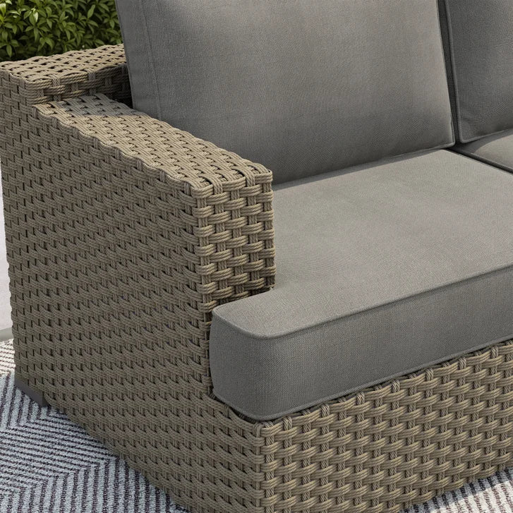 Niko Heritage 6-piece Patio Sectional Conversation Set