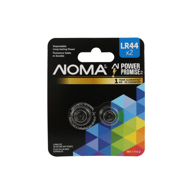 357 LR44 AG13 303 A76 1.5V / 1.5 Volt Alkaline Button Coin Cell Batteries, 2-pk M1566