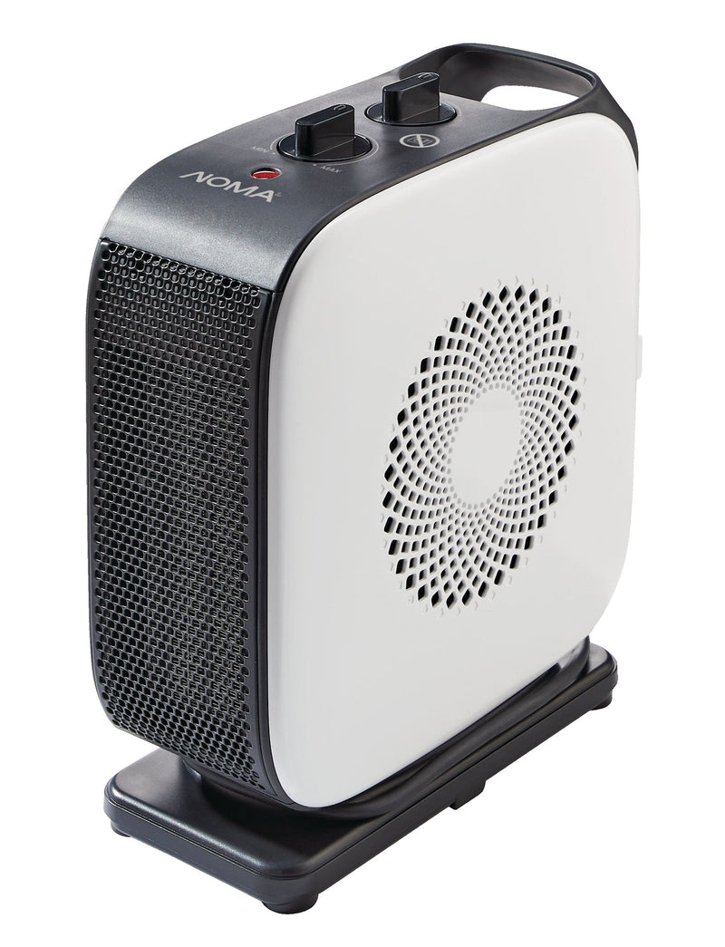 Portable Oscillating Portable Ceramic Space Heater withThermostat, 1500W, White U6361