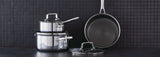 PFOA-Free Hybrid Clad Cookware Pot Set, 6-pc