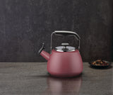 Stainless Steel Stovetop Kettle, 1.9-L, Red