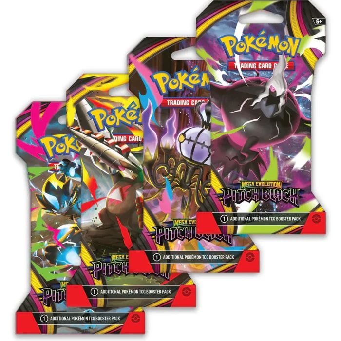 TCG: Mega Evolution Sleeved Booster, Assorted Packs G6651