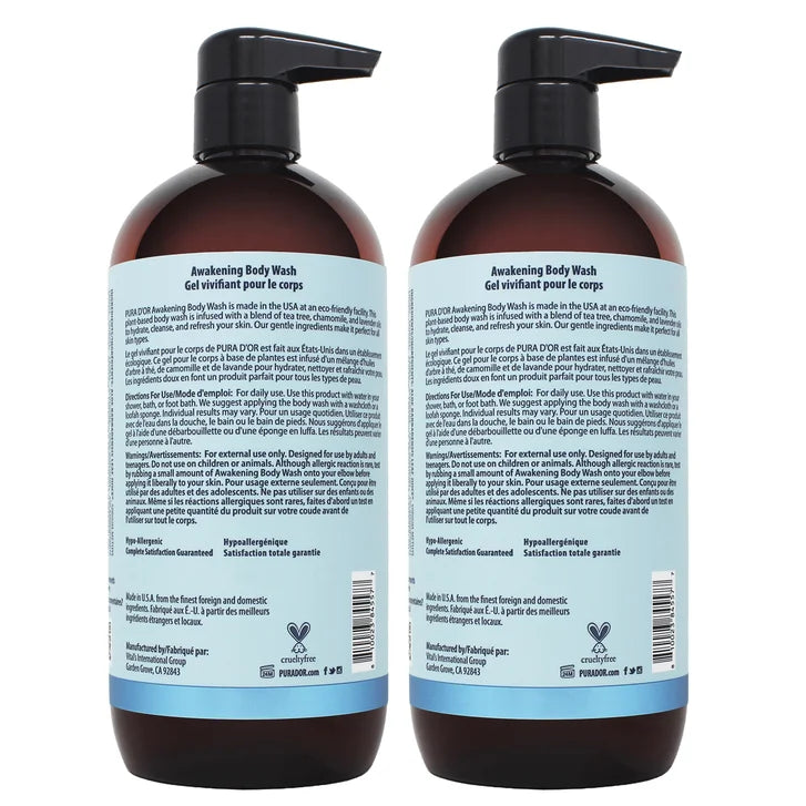 Awakening Body Wash, 2 x 709 mL