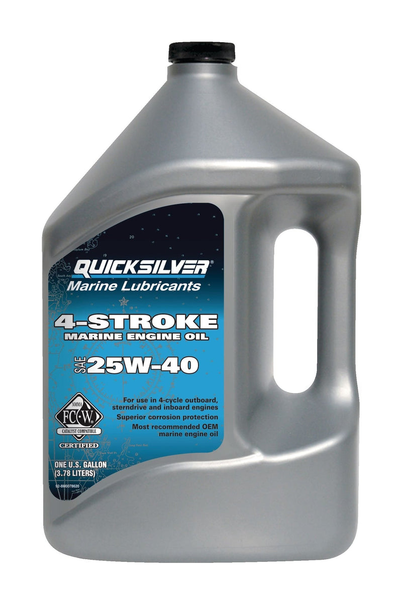 4-Stroke Marine Engine Oil 25W40, 3.78-L L8855