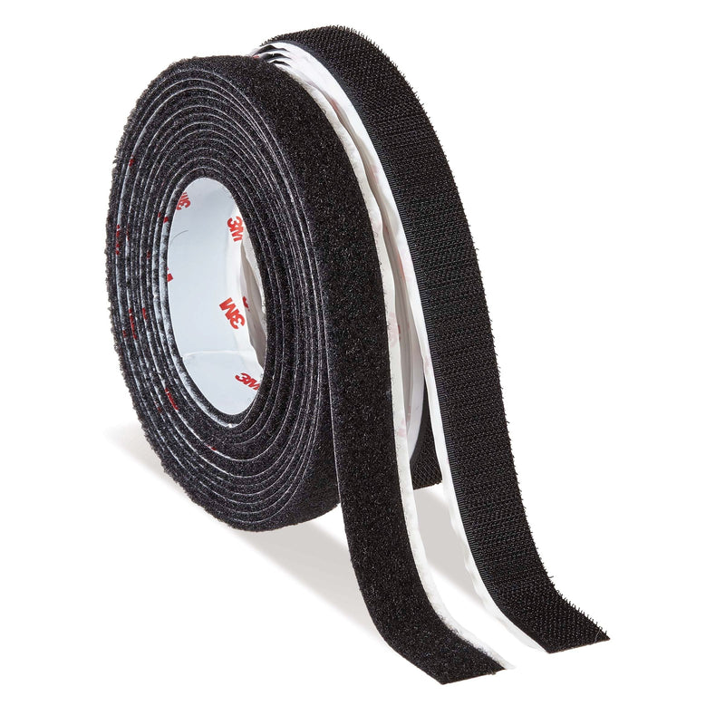 Indoor Fasteners, Black, 3-lbs, 0.75-in x 15-ft, 1-pk E2835