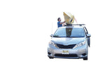 SR5513 Folding J-Stacker Roof Top Mount Kayak Rack, 36-in, 2-pc
