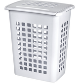 Rectangular Laundry Hamper, 19.1 L x 13.75 W x 22.9-in H, 62 L Capacity