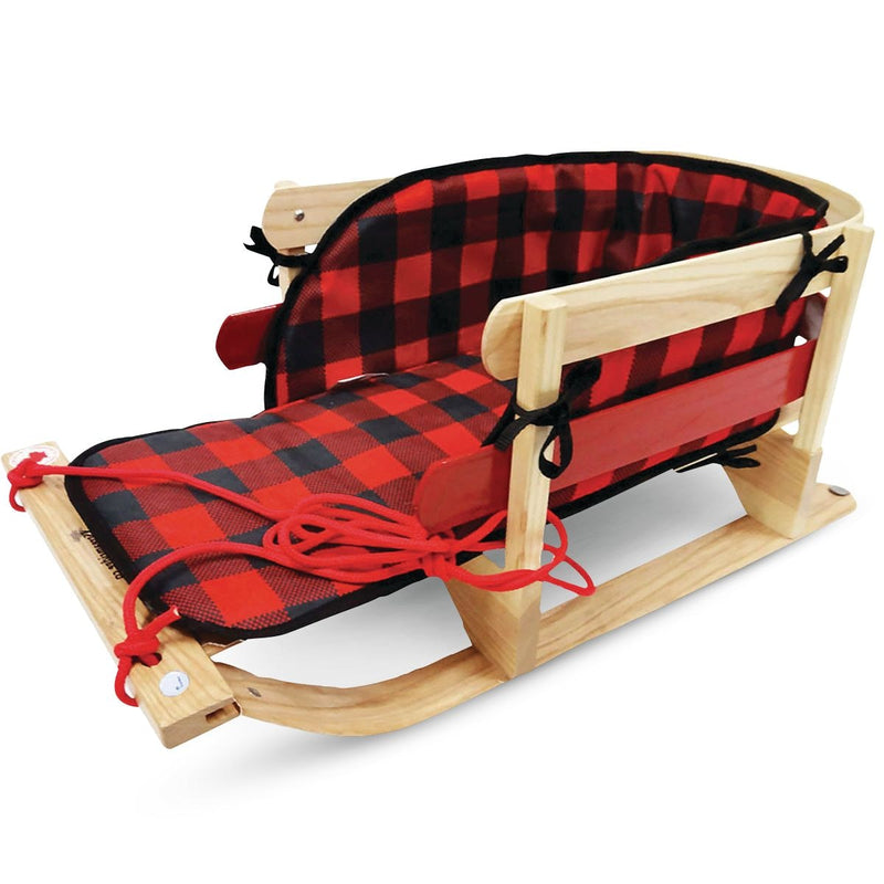 Grizzly Sleigh with Plaid Pad S4193