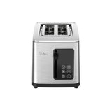 2-Slice Stainless Steel Digital Toaster, Extra wide slots, 7 Browning levels