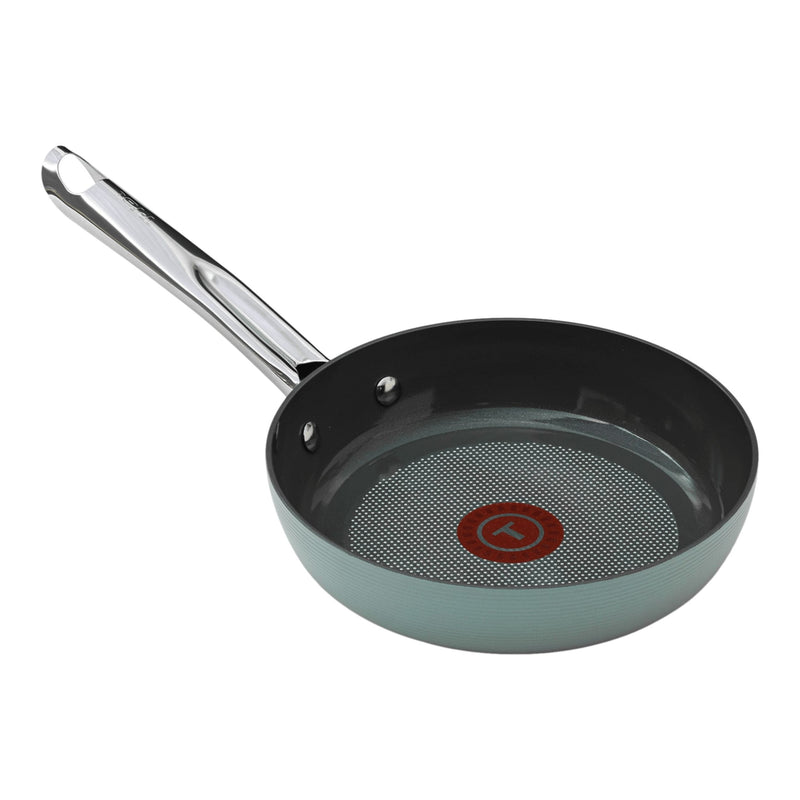 Ceramic Inspire, Non stick Frying Pan, Oven Safe, Heat Indicator, 8-in, Mint Q2883