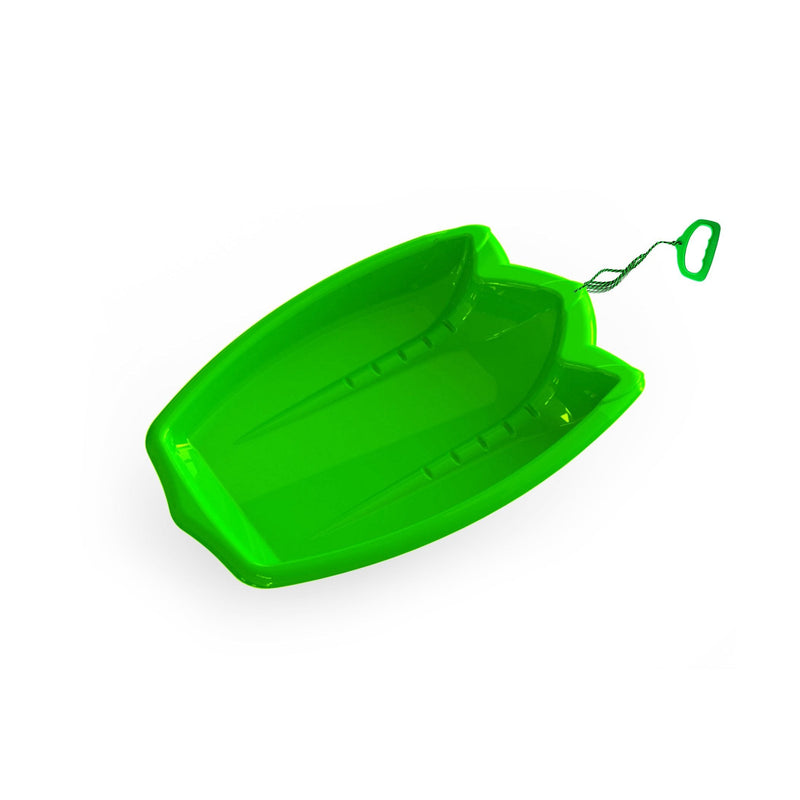 T-Rex Dinosaur Paw Kids' 1-Person Plastic Winter Snow Sled/Toboggan with Tow Rope G9118