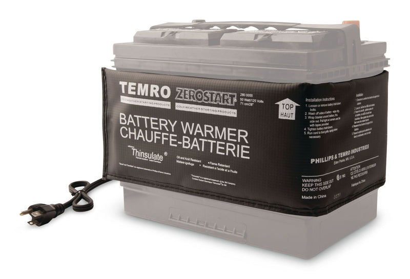 Zerostart 2800055 Battery Warmer/Blanket, 50W, 28-in N9315