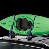 835 Hull-a-Port Pro Rooftop J-Stacker Roof Top Mount Kayak Rack, Adjustable, 34-in, 2-pc