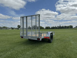 60-in x 10-ft Galvanized Utility Trailer