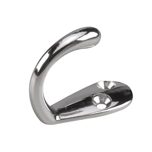 Wardrobe Hook, Chrome, 4pk D9941