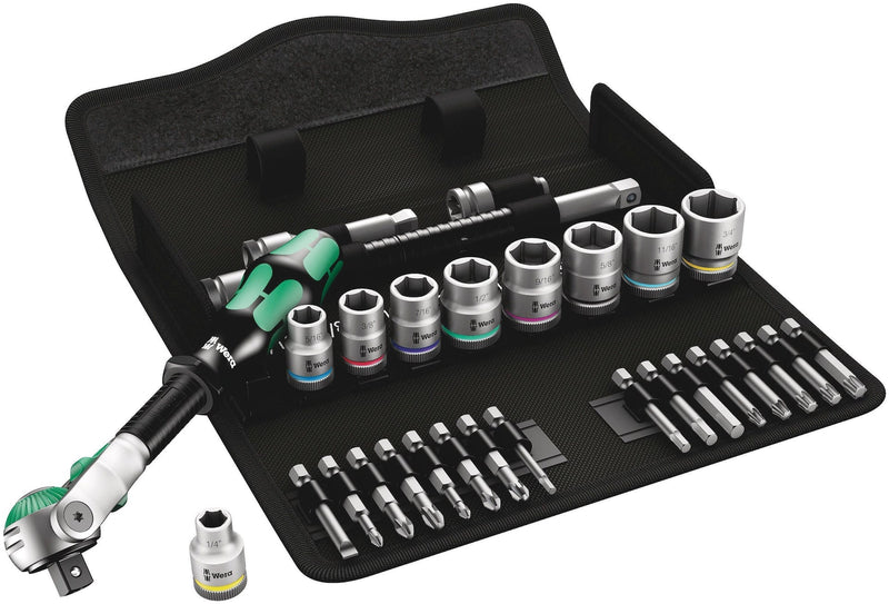 3/8-in Drive Socket Set, SAE, 29-pc D5417