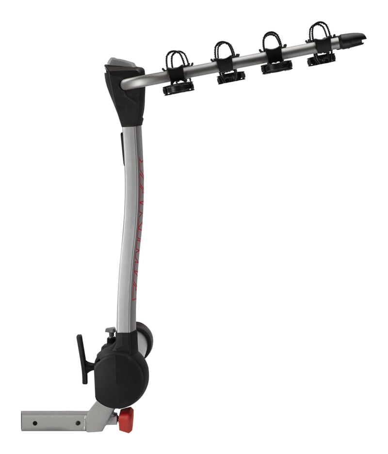 RidgeBack 5-Bike Hitch Mount Bike Rack, Fits 1-1/4, 2-in Receiver, Granite Grey I34