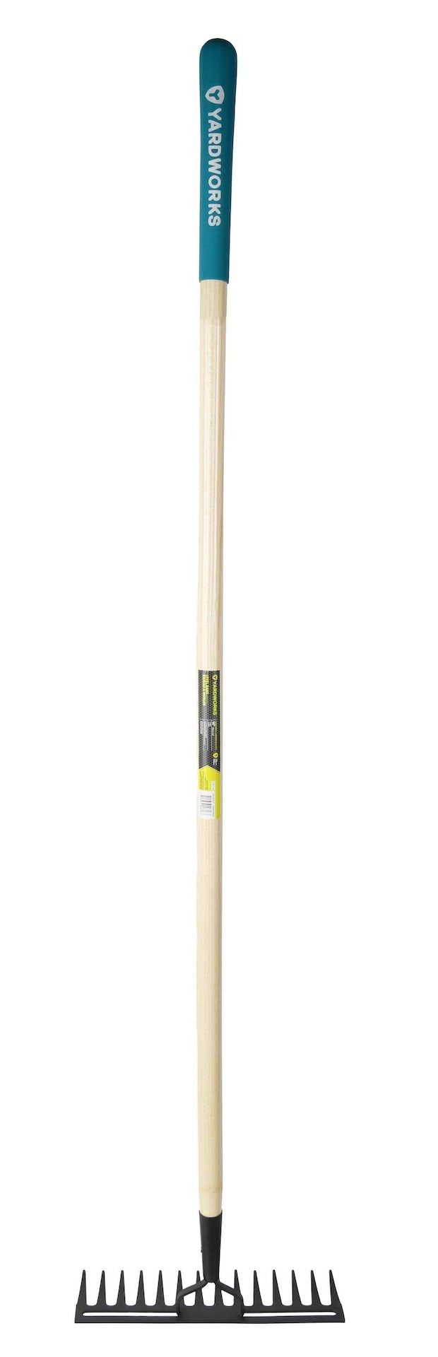 14-in Wide Metal 14-Tine Head Rake, 48-in Hardwood Shaft A9460
